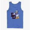 Brand new ❤️ Disney Donald Duck Donald College DD Tank Top 🛒