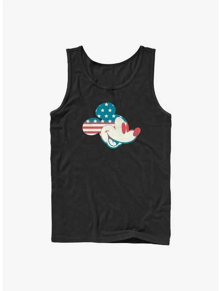 Top 10 💯 Disney Mickey Mouse Mickey Americana Flag Fill Tank Top ⌛ 1 Top 10 💯 Disney Mickey Mouse Mickey Americana Flag Fill Tank Top ⌛