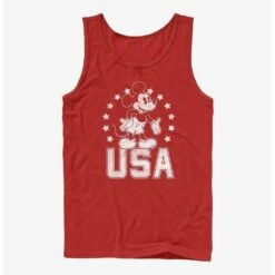 Best Sale ⭐ Disney Mickey Mouse USA Mickey Tank Top ⌛