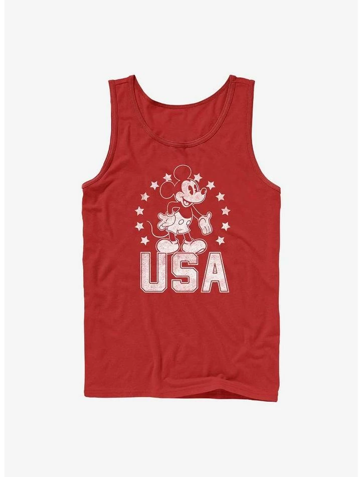 Best Sale ⭐ Disney Mickey Mouse USA Mickey Tank Top ⌛ 1 Best Sale ⭐ Disney Mickey Mouse USA Mickey Tank Top ⌛