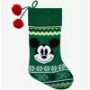 Deals ⭐ Disney Mickey Mouse Knit Stocking Hot Topic Exclusive ✔️