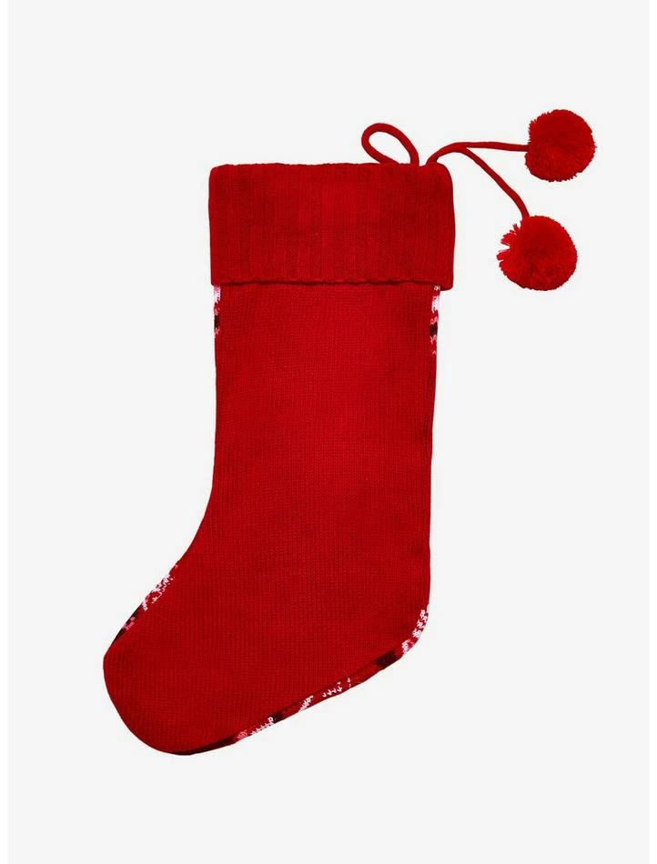 New π Disney Minnie Mouse Knit Stocking Hot Topic Exclusive π 2 New π Disney Minnie Mouse Knit Stocking Hot Topic Exclusive π - Image 2