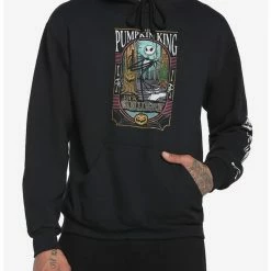 Best Pirce 🤩 The Nightmare Before ❄ Christmas Forest Hoodie 😀