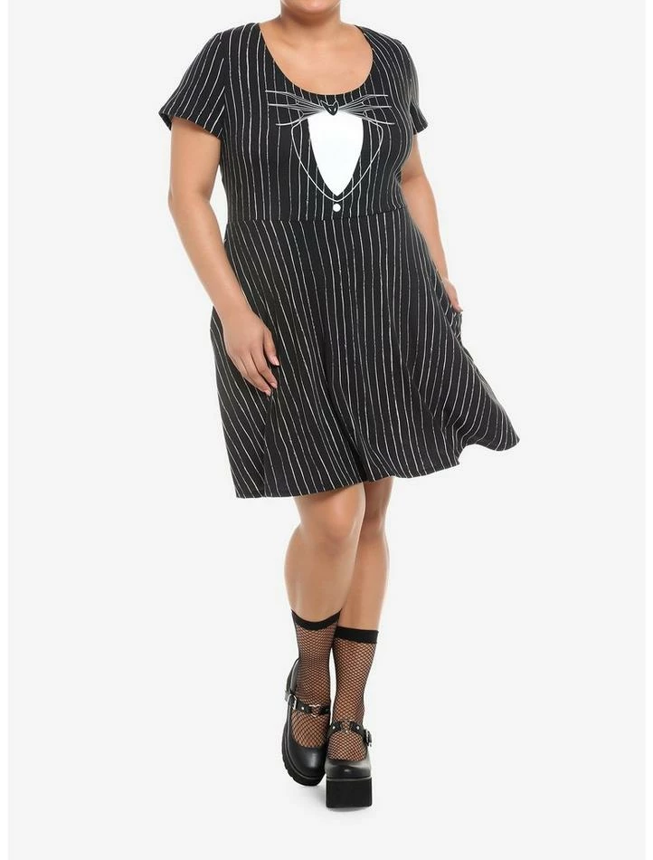 Buy β¨ The Nightmare Before Christmas Jack Skellington Dress Plus Size π― 2 Buy β¨ The Nightmare Before Christmas Jack Skellington Dress Plus Size π― - Image 2