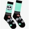 Flash Sale 🌟 The Nightmare Before Christmas Faces Crew Socks 👏