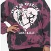 Best deal ⭐ The Nightmare Before ❄ Christmas Love Is Eternal Tie-Dye 😍 Girls Sweatshirt Plus Size ⌛