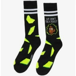 Flash Sale ✔️ Disney Encanto Bruno Varsity Crew 👏 Socks 🌟 -Dressup Outfits Shop 18716710 av3