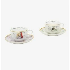 Best Sale 🥰 The Nightmare Before 🔔 Christmas Jack & Sally Teacup & Saucer Set ✨