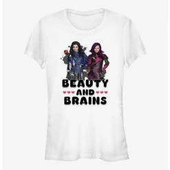 Buy ✨ Disney Descendants Beauty And Brains ❤️ Girls T-Shirt ⌛