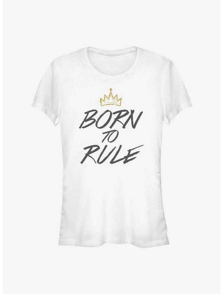 Outlet ๐ Disney Descendants Born To Rule Crown โญ Girls T-Shirt โค๏ธ 1 Outlet ๐ Disney Descendants Born To Rule Crown โญ Girls T-Shirt โค๏ธ