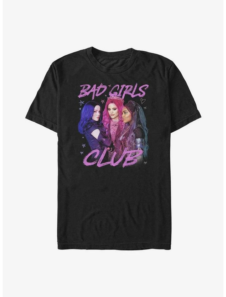 Hot Sale 👍 Disney Descendants Bad 😍 Girls Club T-Shirt ❤️ 1 Hot Sale 👍 Disney Descendants Bad 😍 Girls Club T-Shirt ❤️