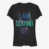 Best Pirce ⌛ Disney Descendants Slaying It ⌛ Girls T-Shirt ⌛