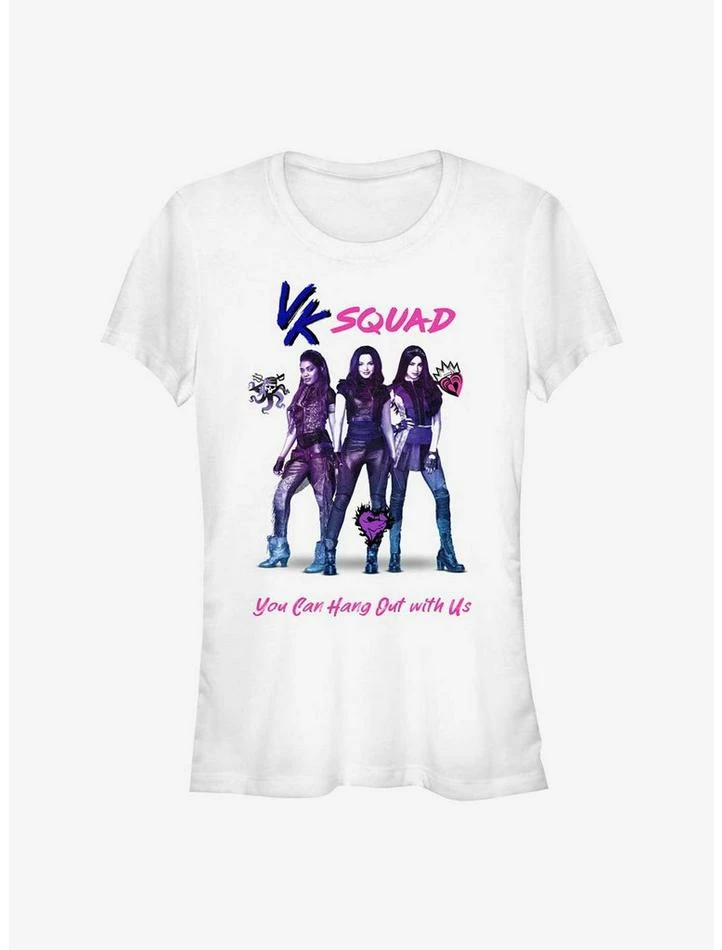 Best Pirce ๐ฅ Disney Descendants VK Squad Girls T-Shirt โ๏ธ 1 Best Pirce ๐ฅ Disney Descendants VK Squad Girls T-Shirt โ๏ธ