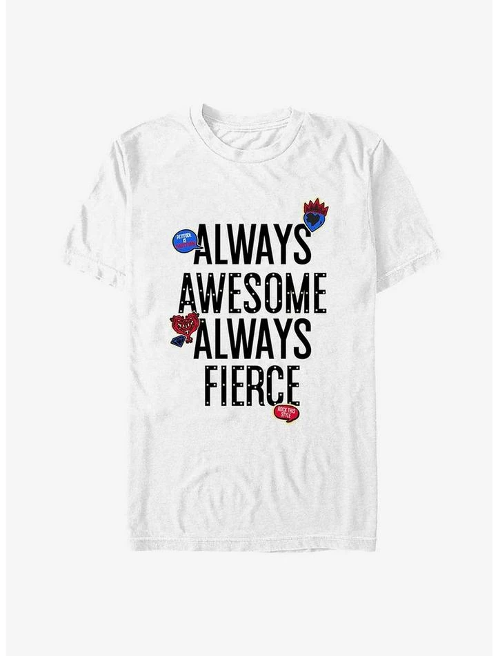 Top 10 💯 Disney Descendants Fierce And Awesome T-Shirt 🤩 1 Top 10 💯 Disney Descendants Fierce And Awesome T-Shirt 🤩