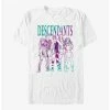 Brand new ❤️ Disney Descendants Sketch Group T-Shirt 👍