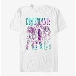 Brand new ❤️ Disney Descendants Sketch Group T-Shirt 👍