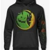 Best Sale 😀 The Nightmare Before ❄ Christmas Oggie Boogie Crescent Moon Hoodie 🛒