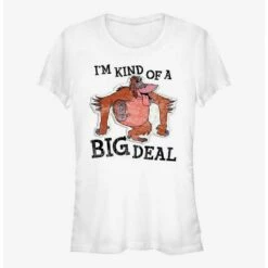 Budget ❤️ Disney The Jungle Book Big Deal Louie Girls T-Shirt 😉