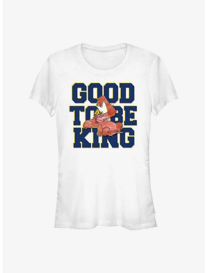 New ✨ Disney The Jungle Book Good To Be King Louie 🔔 Girls T-Shirt ✨ 1 New ✨ Disney The Jungle Book Good To Be King Louie 🔔 Girls T-Shirt ✨