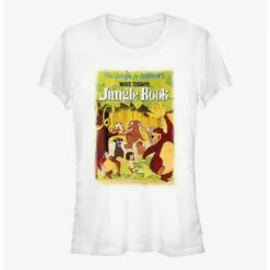 Flash Sale 👍 Disney The Jungle Book Jungle Poster Girls T-Shirt 😍
