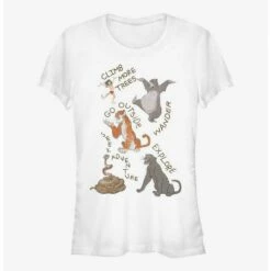 Top 10 ❤️ Disney The Jungle Book Seek Adventure Girls T-Shirt 🤩