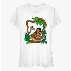Cheapest 🎁 Disney The Jungle Book Snake In The Tree Girls T-Shirt ❤️