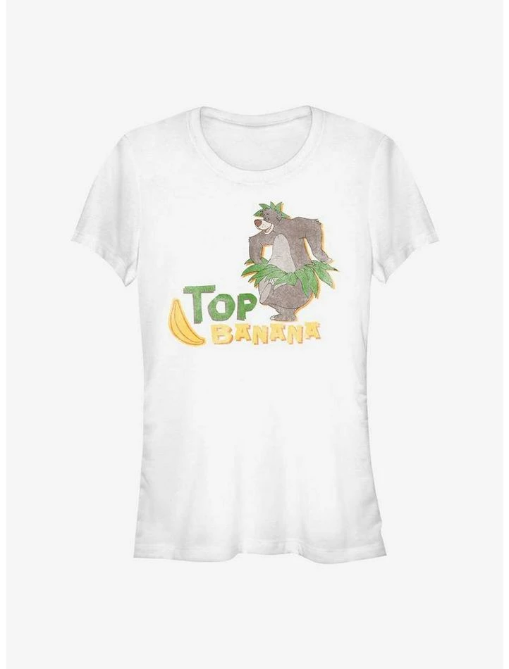 Flash Sale ⌛ Disney The Jungle Book Top Banana Girls T-Shirt 🔥 1 Flash Sale ⌛ Disney The Jungle Book Top Banana Girls T-Shirt 🔥