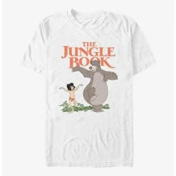 New 🎁 Disney The Jungle Book Baloo And Mowgli T-Shirt 🤩
