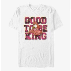 Cheap 💯 Disney The Jungle Book Good To Be King T-Shirt ✔️
