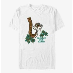 Best Pirce ✔️ Disney The Jungle Book Kaa Protect The Earth T-Shirt 😍