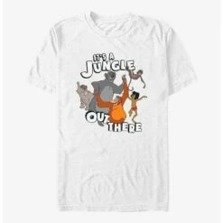 Brand new 🧨 Disney The Jungle Book It's a Jungle Out There T-Shirt ✔️