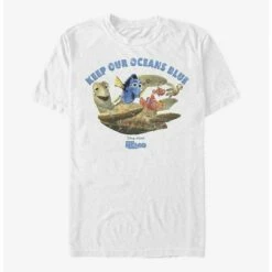 New 🛒 Disney Pixar Finding Nemo Earth Day Keep Our Oceans Blue T-Shirt ⭐