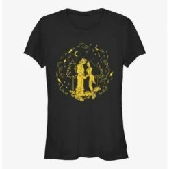 Hot Sale 👏 Disney Pocahontas Earth Day Pocahontas and John Smith 🔔 Girls T-Shirt ❤️