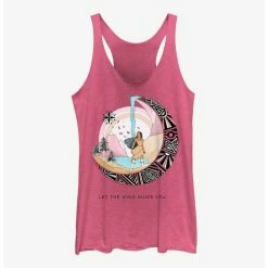 Discount ✨ Disney Pocahontas Earth Day Let The Wind Guide 👍 Girls Tank 🌟