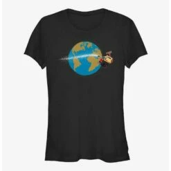 Best Sale 🔥 Disney Pixar Wall-E Earth Day Space Extinguisher Girls T-Shirt 👏