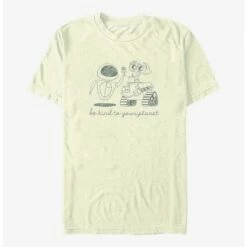 Flash Sale 👍 Disney Pixar Wall-E Earth Day Be Kind To Your Planet T-Shirt ⭐