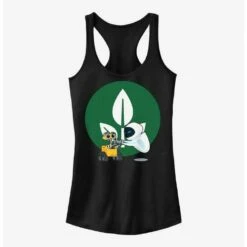New 🧨 Disney Pixar Wall-E Earth Day Happy Plant Girls Tank 🔥