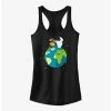 Wholesale 😀 Disney Pixar Wall-E Earth Day Wall-E and Eve World Peace Girls Tank ✔️