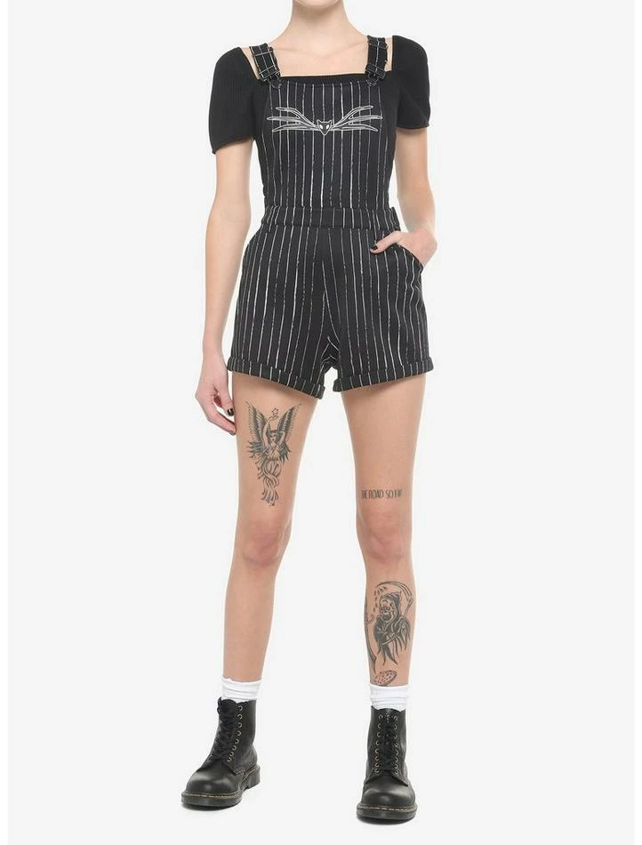 Top 10 π The Nightmare Before β Christmas Jack Pinstripe Shortalls β 2 Top 10 π The Nightmare Before β Christmas Jack Pinstripe Shortalls β - Image 2