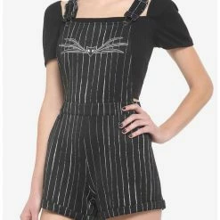Top 10 🎁 The Nightmare Before ❄ Christmas Jack Pinstripe Shortalls ⭐