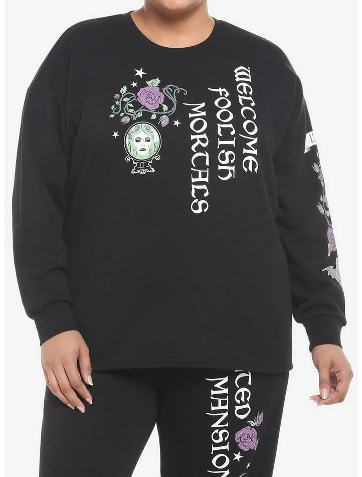 Promo π Her Universe Disney The Haunted Mansion Madame Leota Girls Crop Sweatshirt Plus Size π― 1 Promo π Her Universe Disney The Haunted Mansion Madame Leota Girls Crop Sweatshirt Plus Size π―
