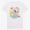 Brand new 😉 Disney Winnie The Pooh Eeyore Butterfly Boyfriend Fit Girls T-Shirt 🎁