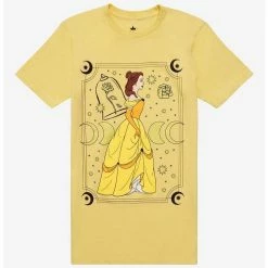 Best deal 😀  Disney Beauty And The Beast Belle Tarot Card Boyfriend Fit  Girls T-Shirt 👏