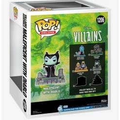 New 👍 Funko Disney Villains Assemble Pop! Deluxe Maleficent With Diablo Vinyl Figure Hot Topic Exclusive 🎁 -Dressup Outfits Shop 18945336 av2