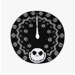 Cheapest 🎉 The Nightmare Before Christmas Jack Skellington Tree Skirt Hot Topic Exclusive 🔔