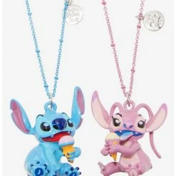 Brand new β¨ Disney Lilo & Stitch Duo Ice Cream Best Friend Necklace Set β