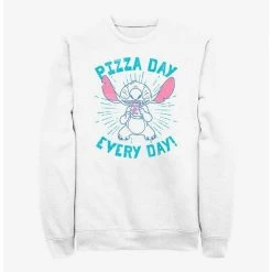 Best deal ✔️ Disney Lilo & Stitch Pizza Day Every Day Sweatshirt ⌛