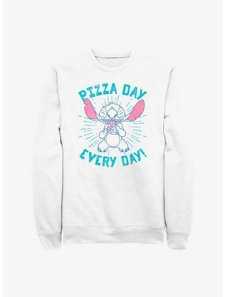 Best deal ✔️ Disney Lilo & Stitch Pizza Day Every Day Sweatshirt ⌛ 1 Best deal ✔️ Disney Lilo & Stitch Pizza Day Every Day Sweatshirt ⌛