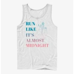 Cheap ❤️ Disney Cinderella Run Like It's Almost Midnight Tank 🤩