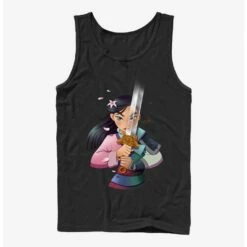 New 🌟 Disney Mulan Anime Mulan Tank ⭐